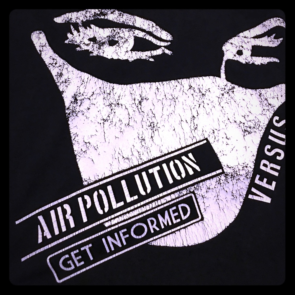 Vintage Versace Promo Pollution Shirt